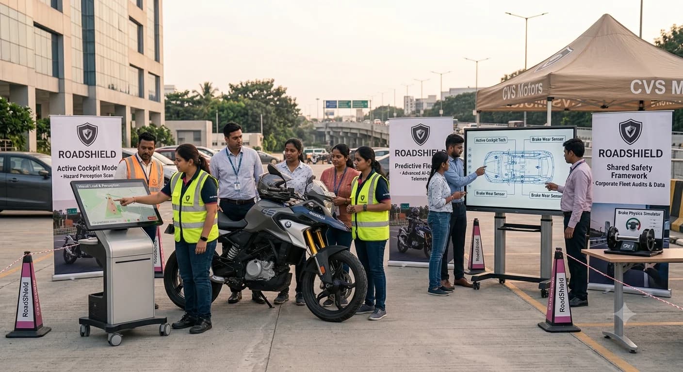 A corporate road-safety workshop